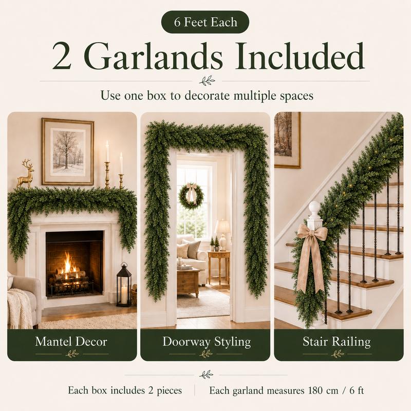 EverFull Cedar Garland Duo