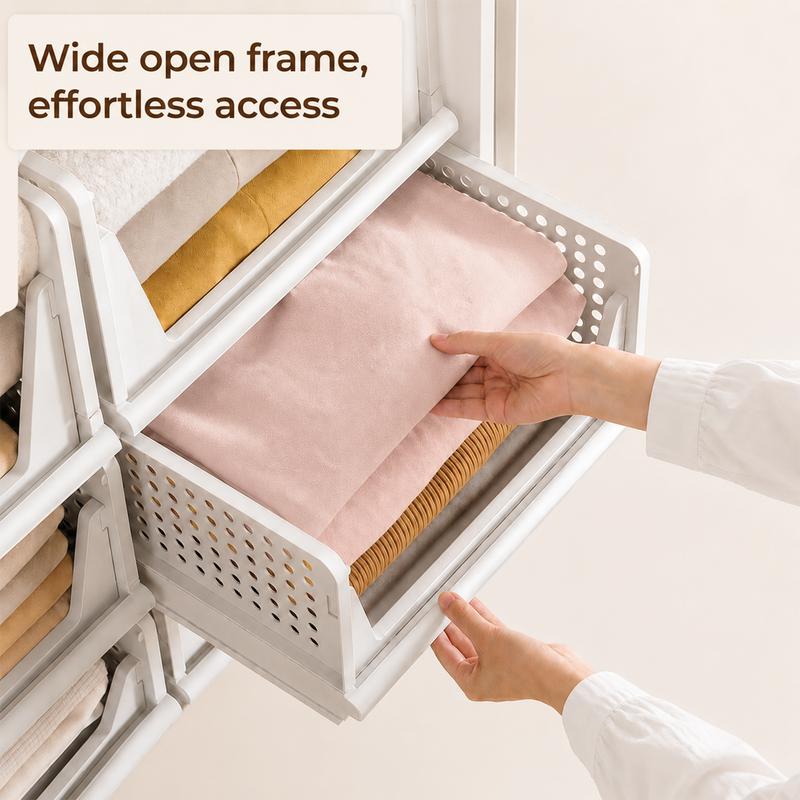 SlideStack Pull-Out Closet Organizer