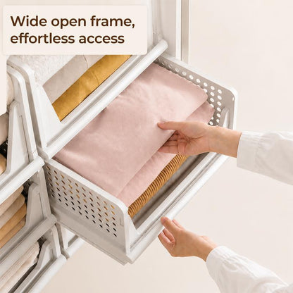 SlideStack Pull-Out Closet Organizer