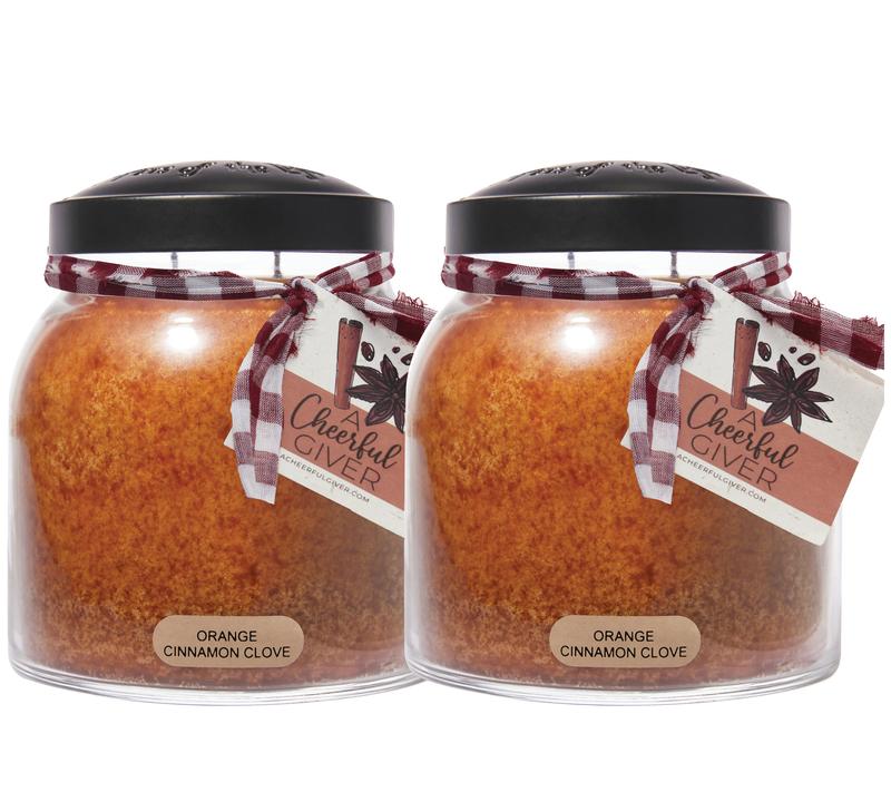 A Cheerful Giver 34 oz. Holiday Papa Jar Duo