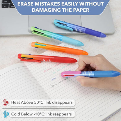 ClickBack™ 4-in-1 Erasable Pen (5-Pack)