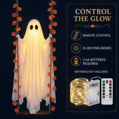 korvital™ Glowing Swing Ghost