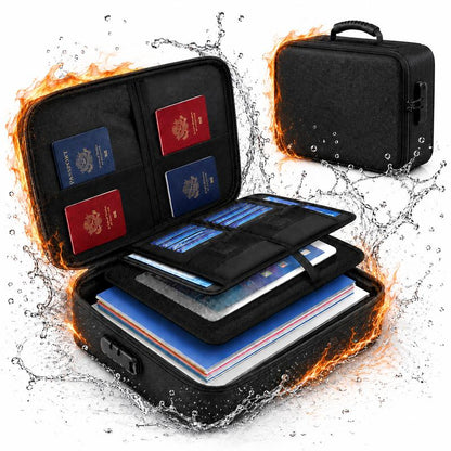 Bolsa Protectora de Documentos – Resistente al Fuego y al Agua